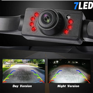 Telecamera retromarcia 7 led infrarossi visione notturna IP67 420 TVL