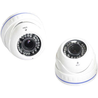 Telecamera dome ahd 1.3 mpx lente varifocale 2,8 12 mm ip57