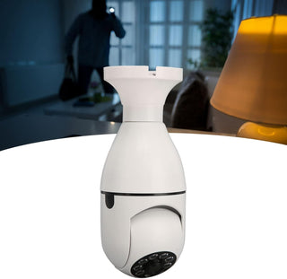 Telecamera IP led lampadina E27 WI-FI 2.4 Ghz lente 360° con App