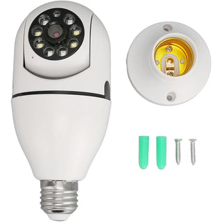 Telecamera IP led lampadina E27 WI-FI 2.4 Ghz lente 360° con App