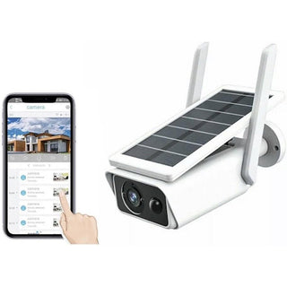 Telecamera Wifi Hd 1080p 2mpx con pannello solare IP66