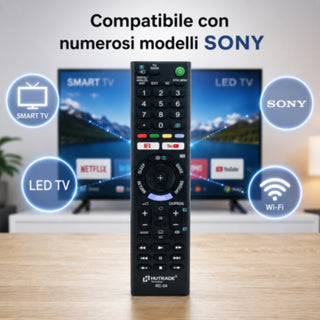 Telecomando universale compatibile per televisore smart TV Sony