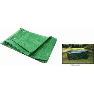 Telo protettivo occhiellato PVC impermeabile x sdraio condizionatore
