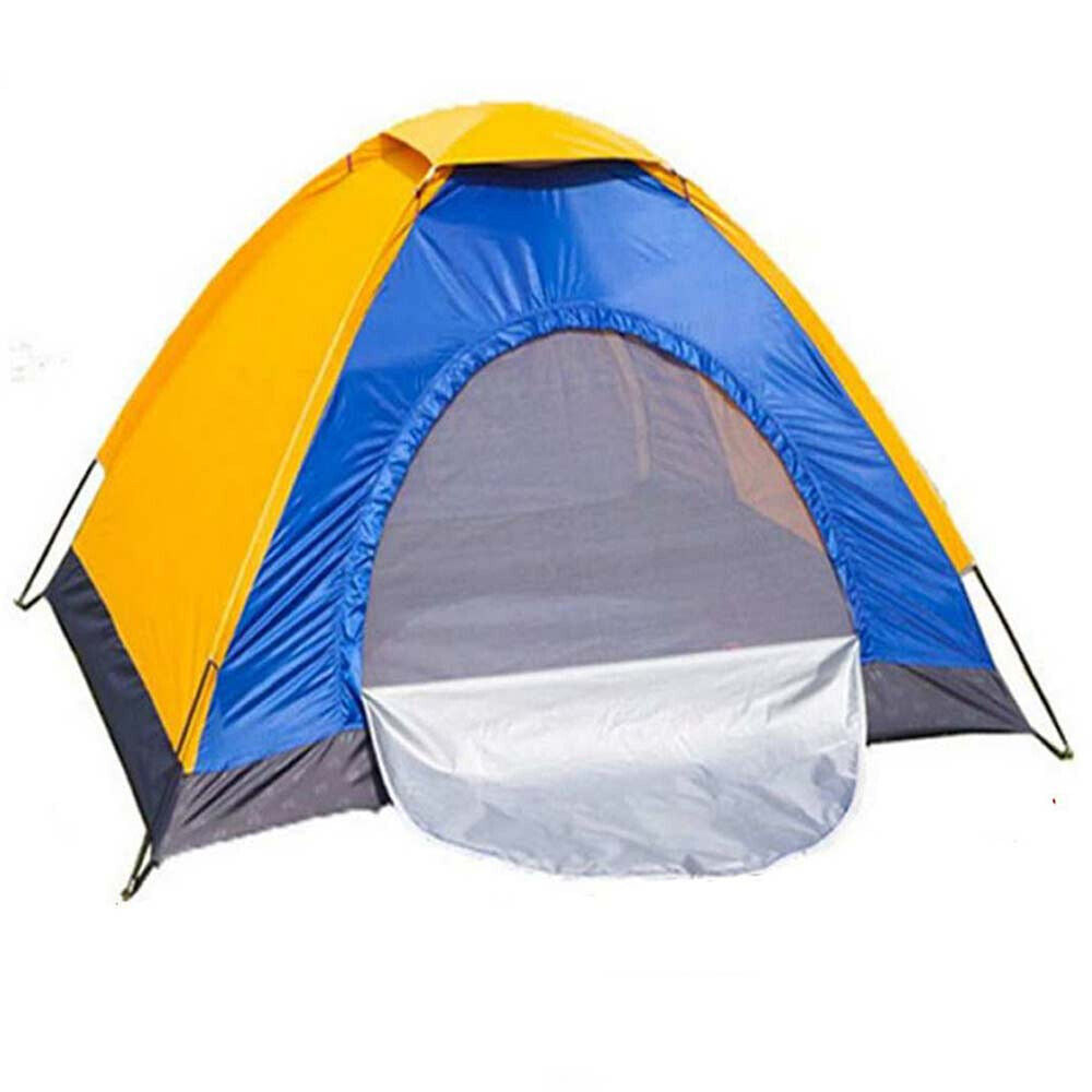 Tenda da mare campeggio 2 posti con zanzariera sacca per il trasporto igloo 200x150 cm