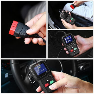 Tester digitale diagnosi auto display x centralina guasti batteria O2