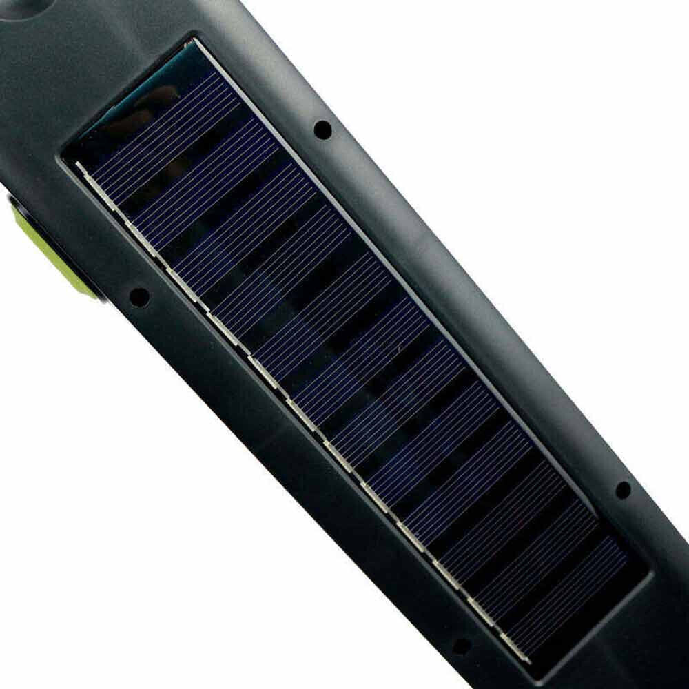 Torcia di emergenza ricaricabile con carica solare lampada pannello solare caricabatteria usb