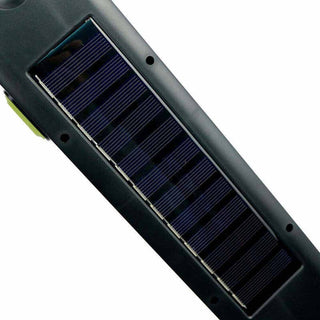 Torcia di emergenza con carica a pannello solare caricabatteria usb