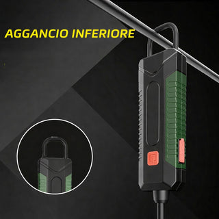 Torcia Led da lavoro ricaricabile calamitata lampada dimmerabile