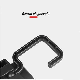 Torcia led 3in1 lampada da lavoro 3 modalità luce sos power bank