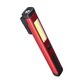 Torcia led 3in1 lampada da lavoro 3 modalità luce sos power bank