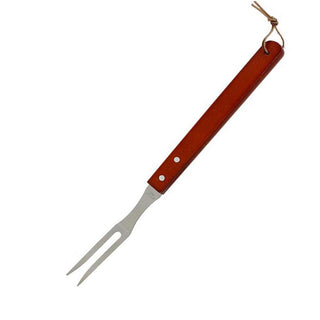3 utensili barbecue coltello forchettone in acciaio pennello silicone