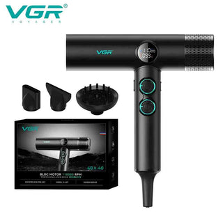 Ascugacapelli VGR 1900W display motore BLDC temperatura regolabile