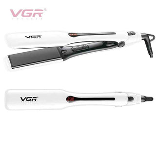 Piastra capelli in ceramica 50W VGR con display temperatura max 230°