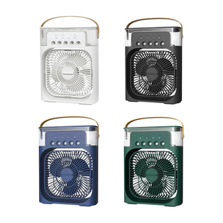 Ventilatore 3 velocità vaporizzatore profumatore luci