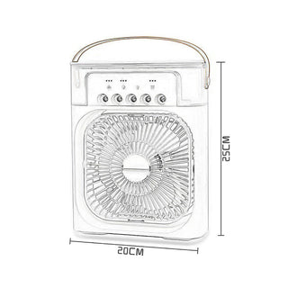 Ventilatore 3 velocità vaporizzatore profumatore luci