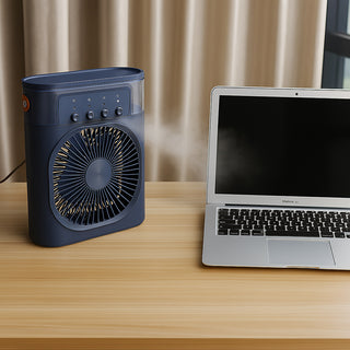 Ventilatore 3 velocità vaporizzatore profumatore luci