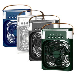 Ventilatore 3 velocità vaporizzatore profumatore luci