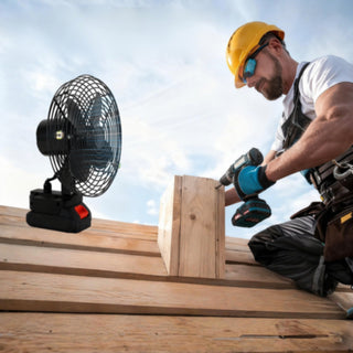 Ventilatore portatile ricaricabile con batteria 48V 2 velocità