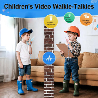 Coppia di Video Walkie Talkie per bambini ricaricabile videochiamata