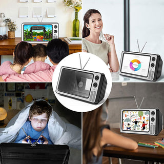 Visore amplificato schermo 12” smartphone tv retrò lente ingrandimento